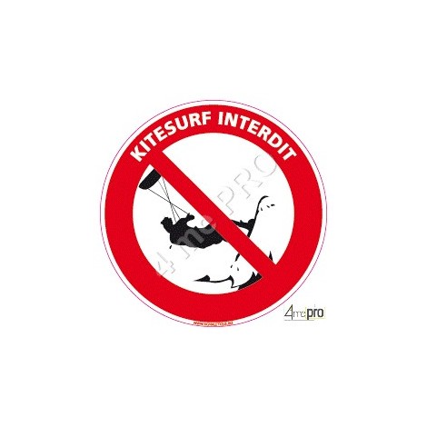kitesurf interdit